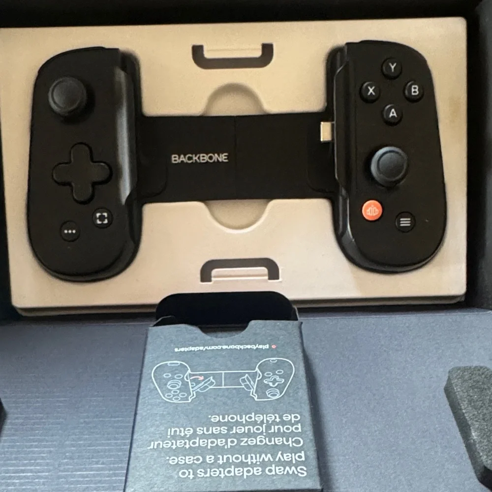 Backbone Black Mobile Gaming Controller for iPhone & Android